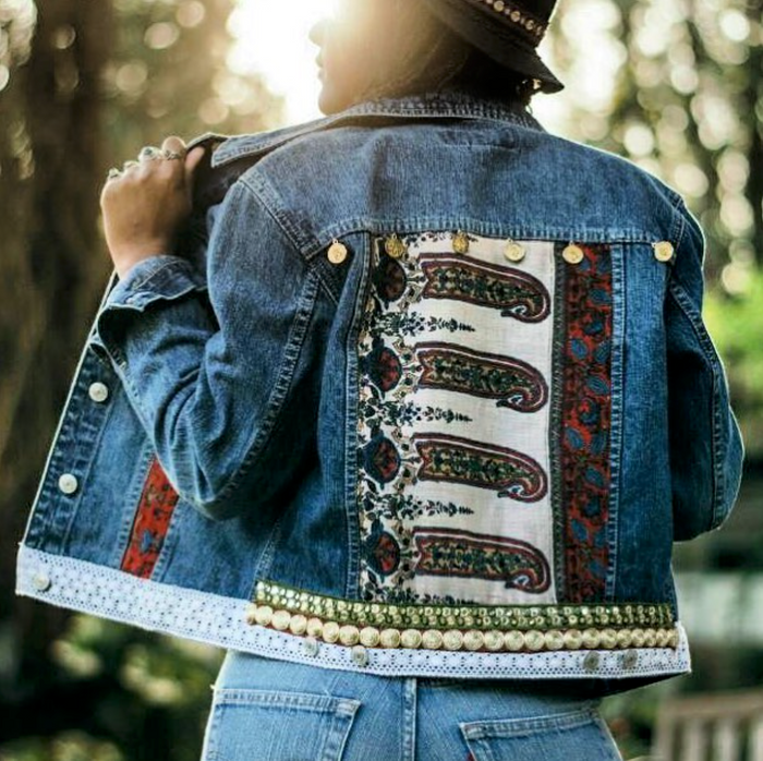 Upcycled one-of-a-kind Denim Jackets